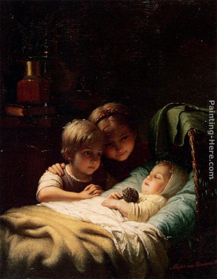 Johann Georg Meyer von Bremen Das Jungste Bruderchen